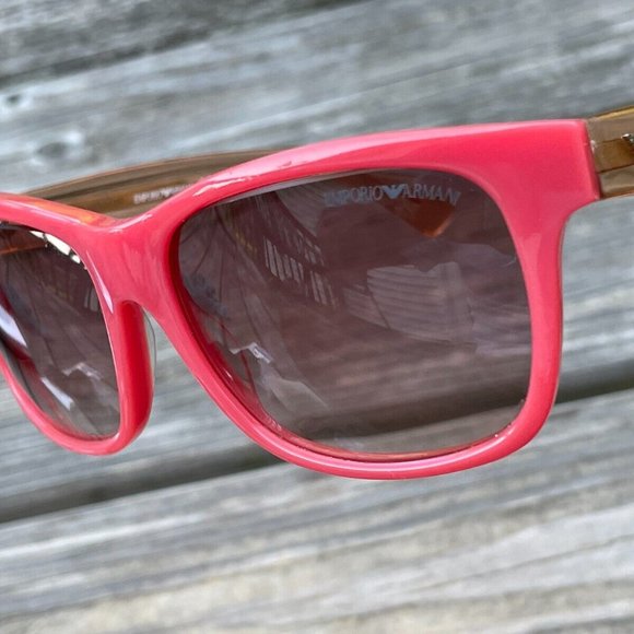 Emporio Armani Men Sunglasses Orange EA9874 CA2FM 55[]16 135 Eye Wear - Picture 12 of 12